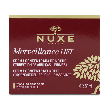 Nuxe Merveillance Lift Concentrated Night Cream 50ml (Blemished Box)