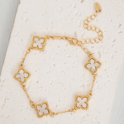 Clover Charm Bracelet for Women