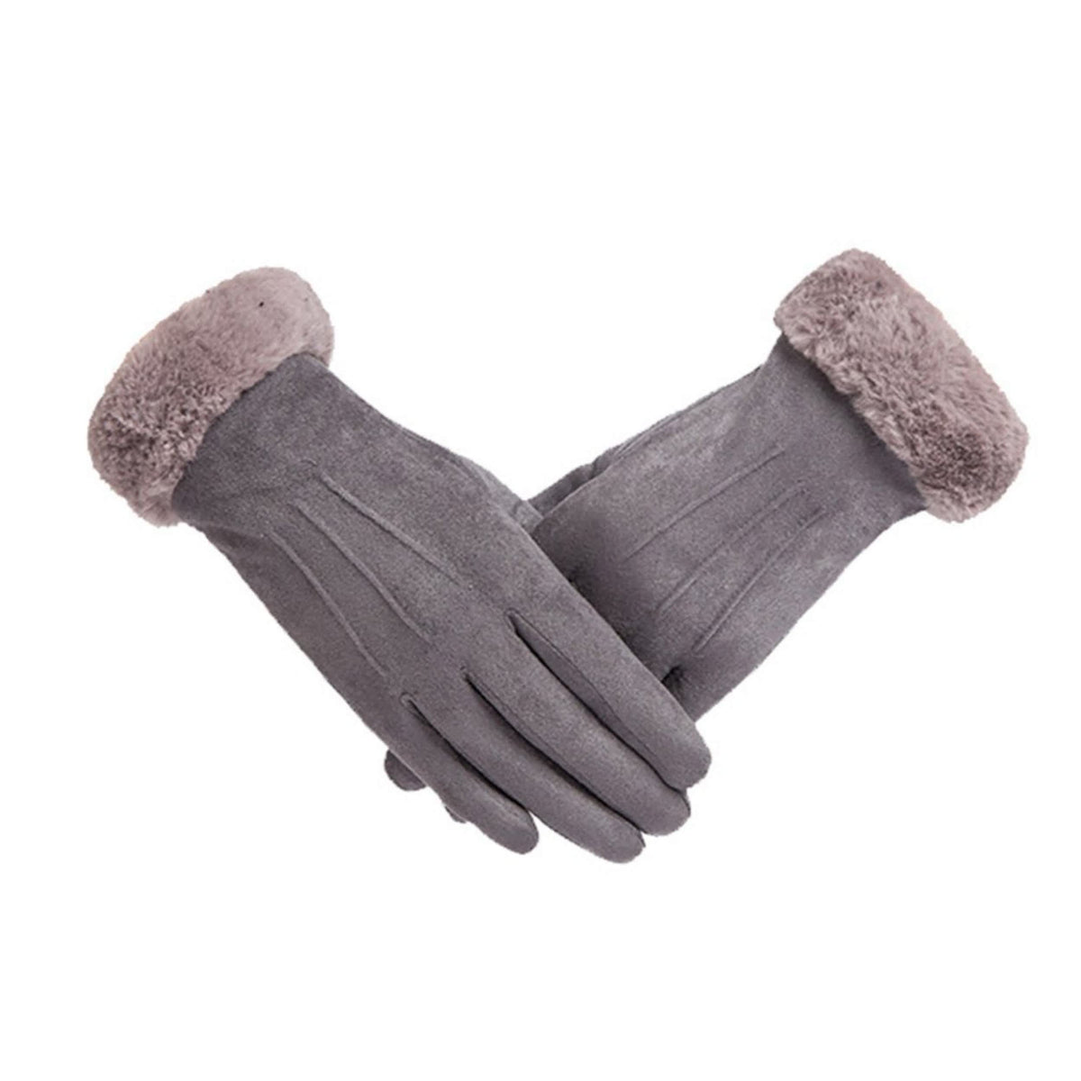 Clarissa Faux Suede Touch Gloves