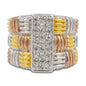 Olivia Tritone Weave Band Ring 20-6780 - Size 8