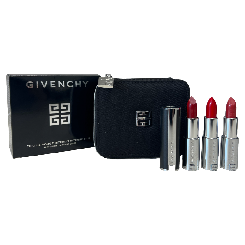 Givenchy Trio Le Rouge Interdit Intense Silk Set x 3 colours 227 306 333