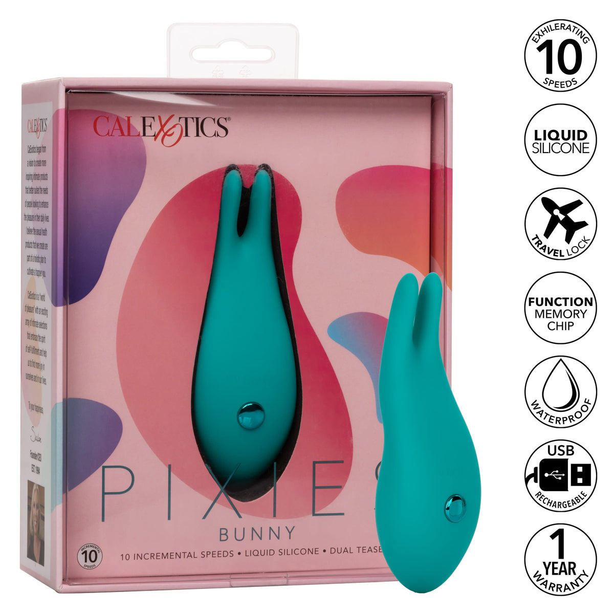 CalExotics Liquid Silicone Pixies Bunny