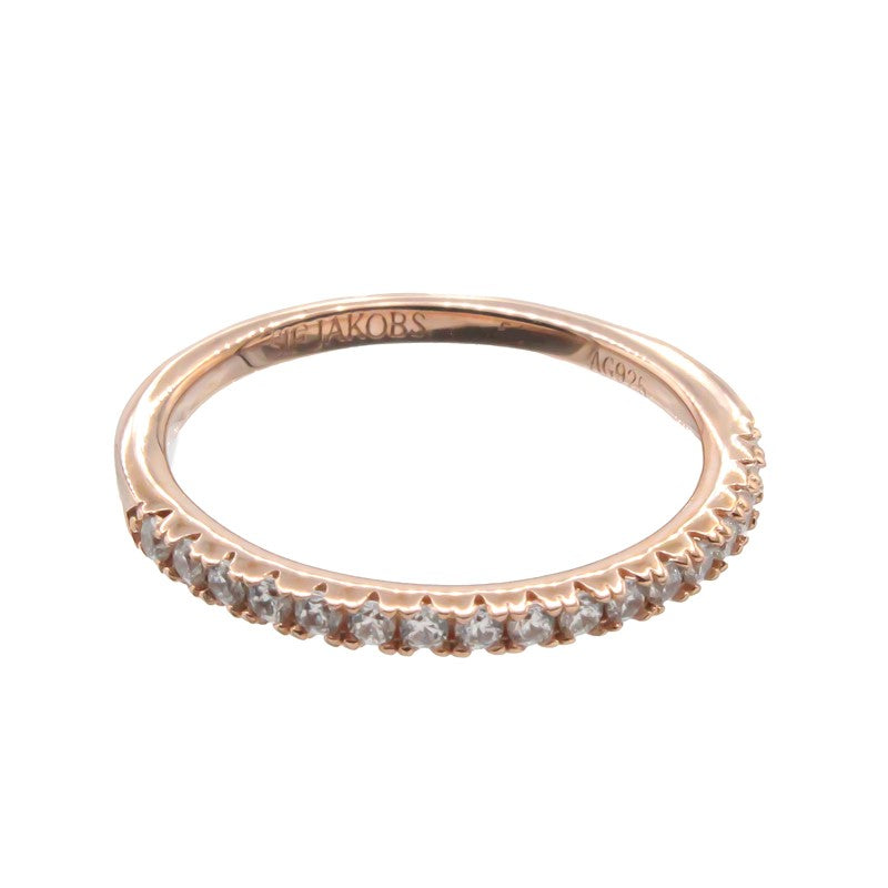 Rose Gold Ring Size 52 Sif Jakobs Cubic Zirconia