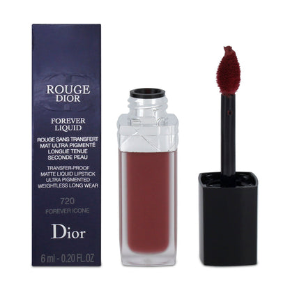 Dior Rouge Dior Forever Liquid Lipstick 720 Forever Icone (Blemished Box)