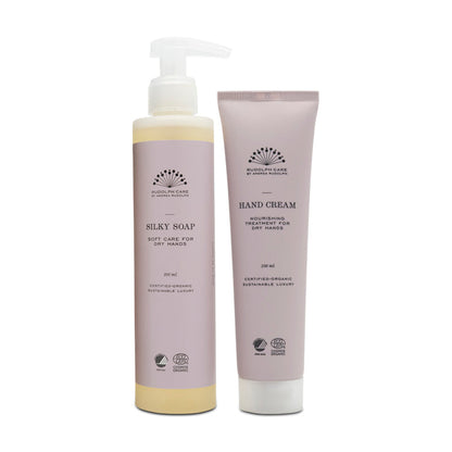 100ml Hand Cream & 200ml Hand Soap Silky Set Rudolph