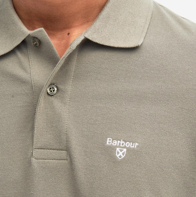Barbour Men's Lightweight Sports Short-Sleeved Polo Shirt Tee
