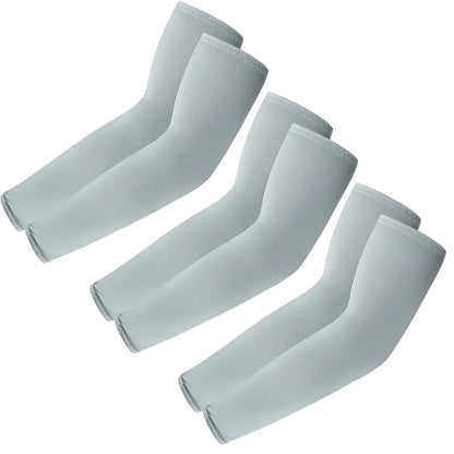 3 Pairs UV Protection Cooling Arm Sleeves