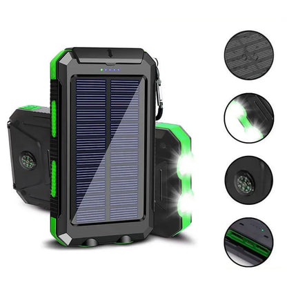 Dual-Charging Solar Power Bank