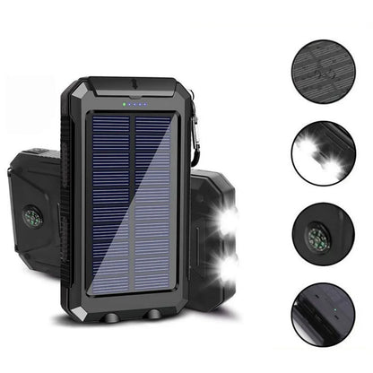 Dual-Charging Solar Power Bank