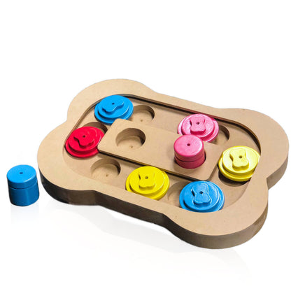 Brainiac Busy Bone Treat Dispensing Pet Toy