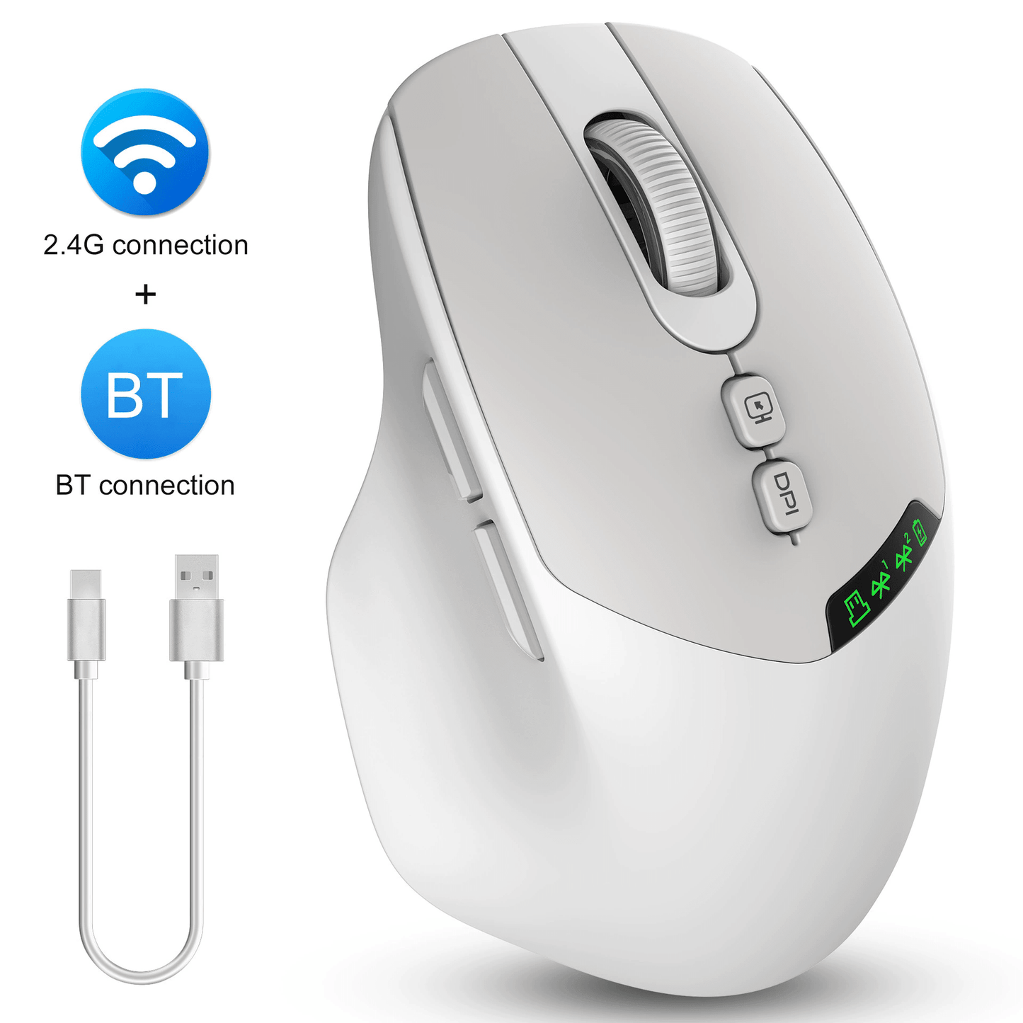 2.4G+BT Dual Mode Wireless Mouse