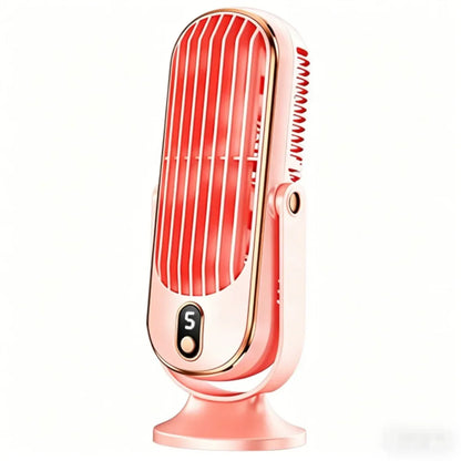 5-Speed Portable Tower Desk Fan