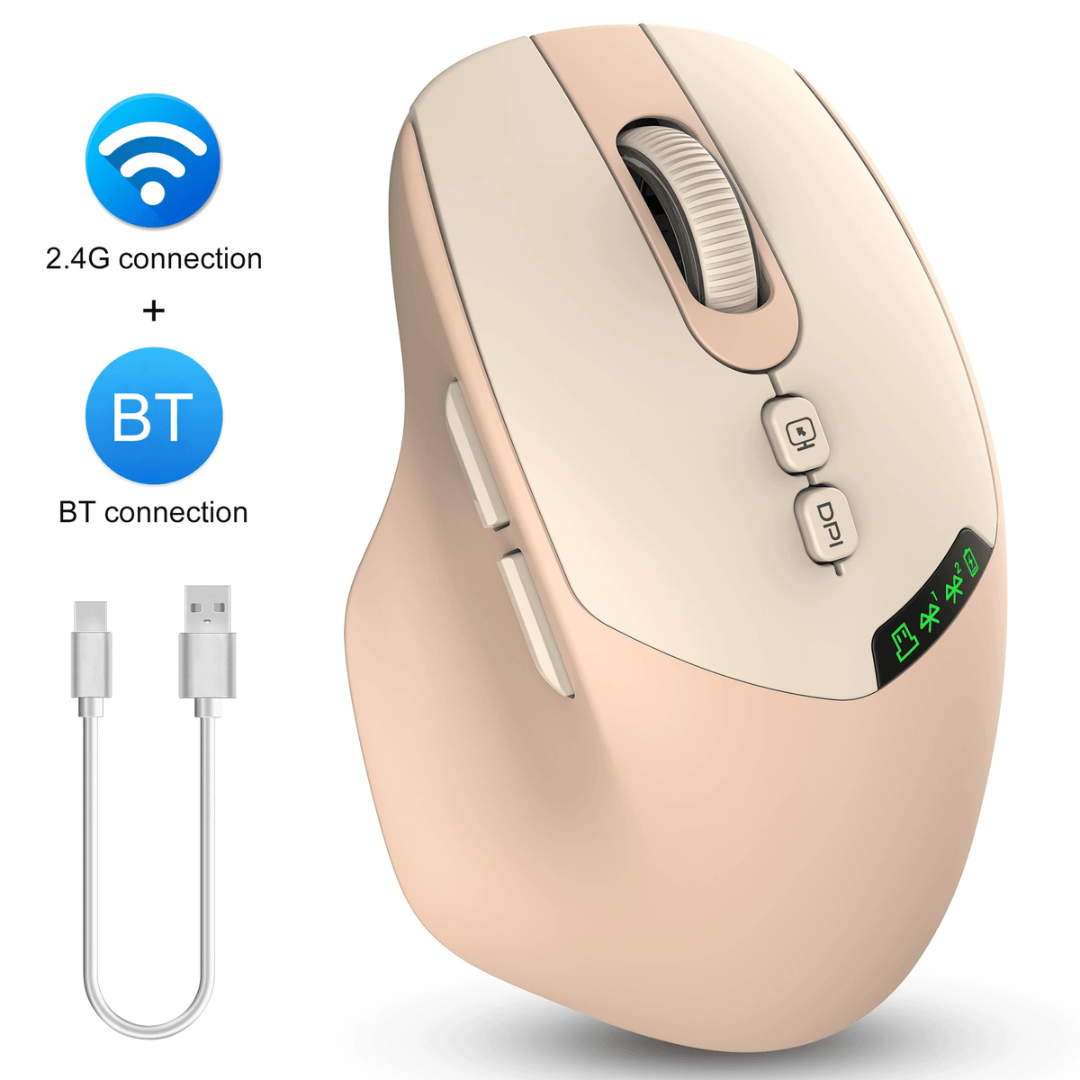 2.4G+BT Dual Mode Wireless Mouse