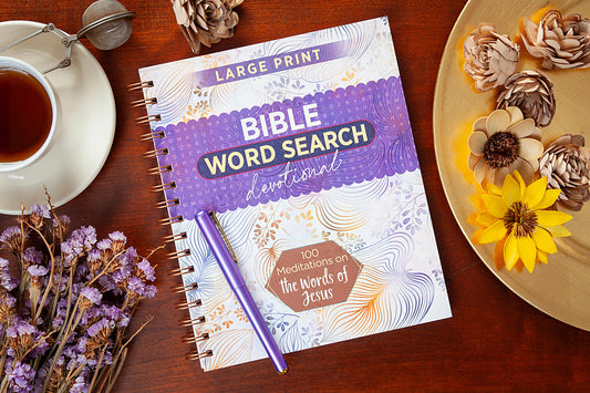 100 Meditations on the Words of Jesus (Word Search Devotional)