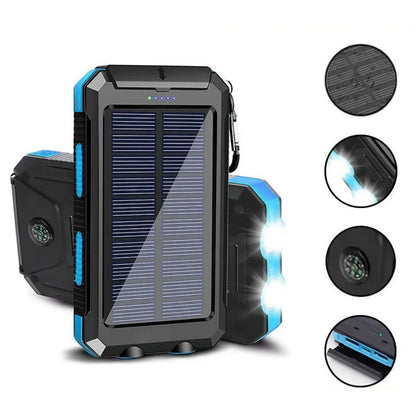 Dual-Charging Solar Power Bank