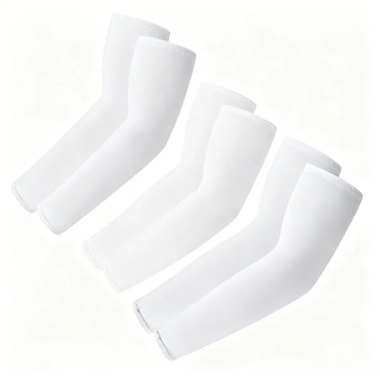 3 Pairs UV Protection Cooling Arm Sleeves