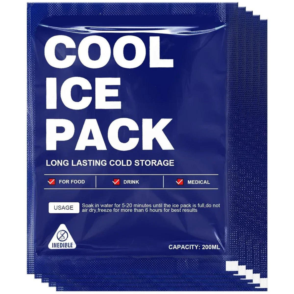 20 Pack Fast-Freezing Ice Packs