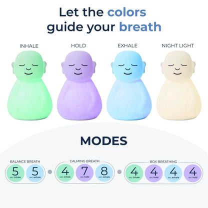 Color-Changing Breathing Coach Lamp