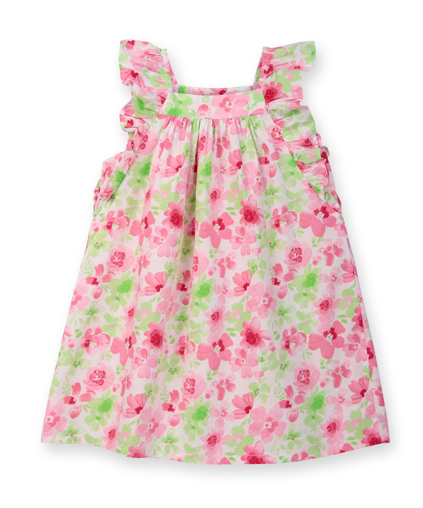 Beebay Floral print frill sleeve dress