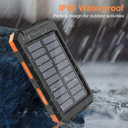 Dual-Charging Solar Power Bank