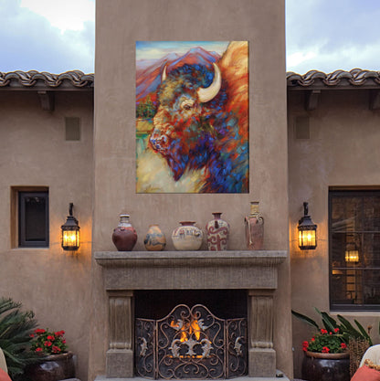 Bulls Eye All Weather Outdoor Art