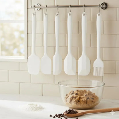 6-Piece Silicone Spatula Set