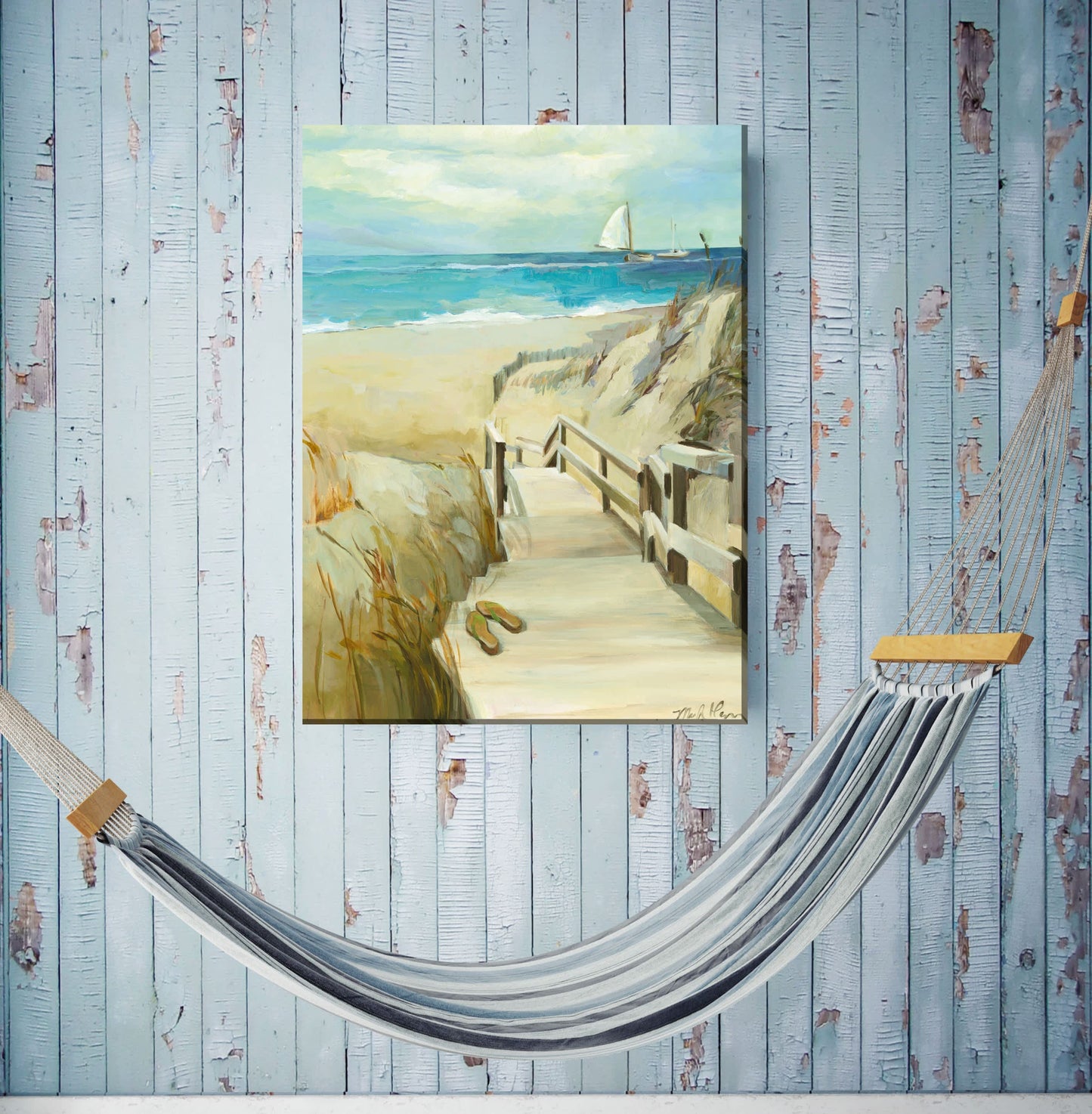 Barefoot Beach All Weather Outdoor Art