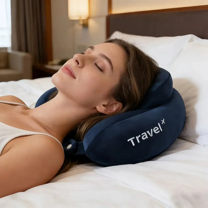 Adjustable Button Travel Neck Pillow