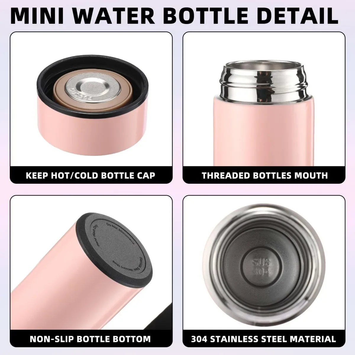 500ml Stainless Steel Water Bottle
