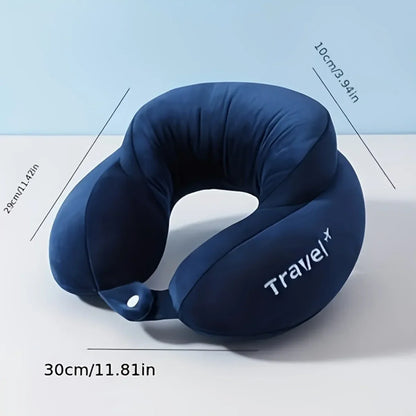 Adjustable Button Travel Neck Pillow