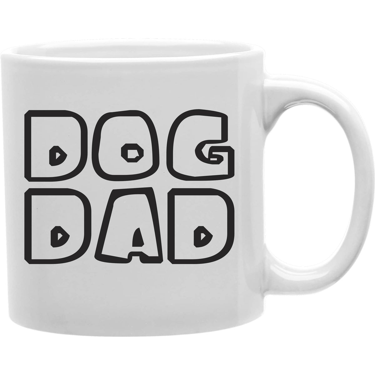 DOG DAD Mug Coffee and Tea Ceramic Mug 11oz