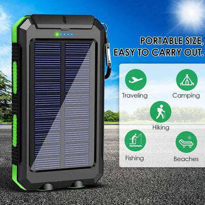 Dual-Charging Solar Power Bank