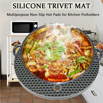 4-Pack Multi-Purpose Silicone Trivet Mats