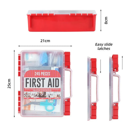 245-Piece Premium First Aid Kit