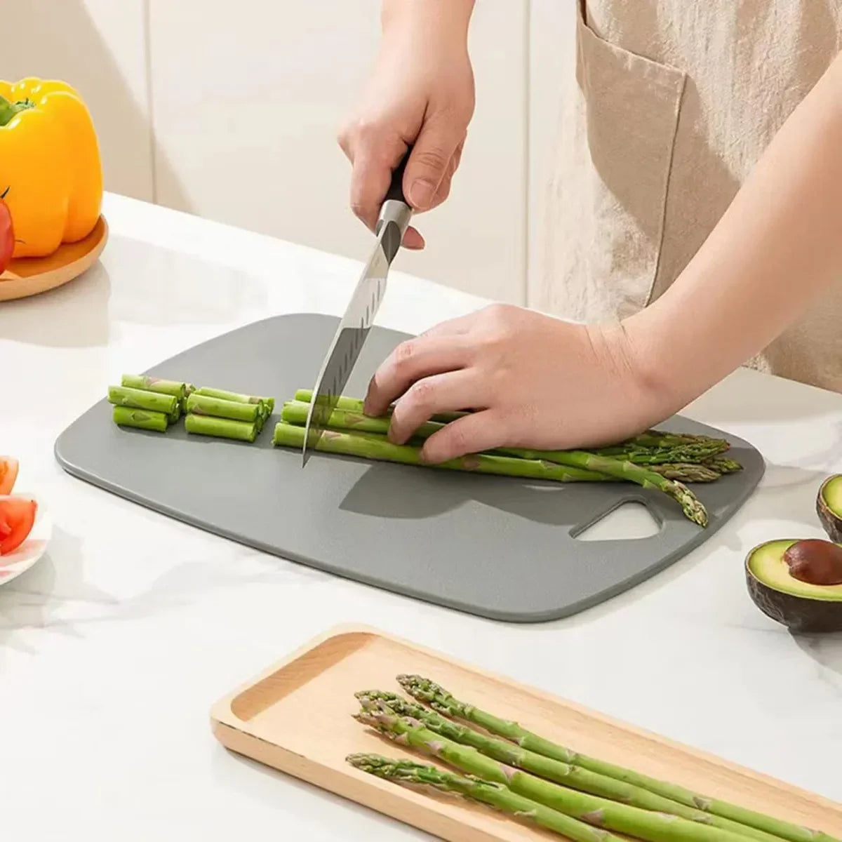 3-Piece Plastic Cutting Board Set