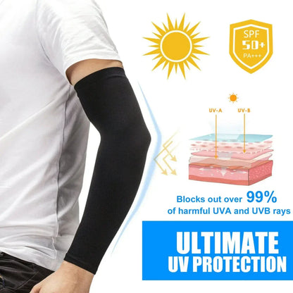 3 Pairs UV Protection Cooling Arm Sleeves