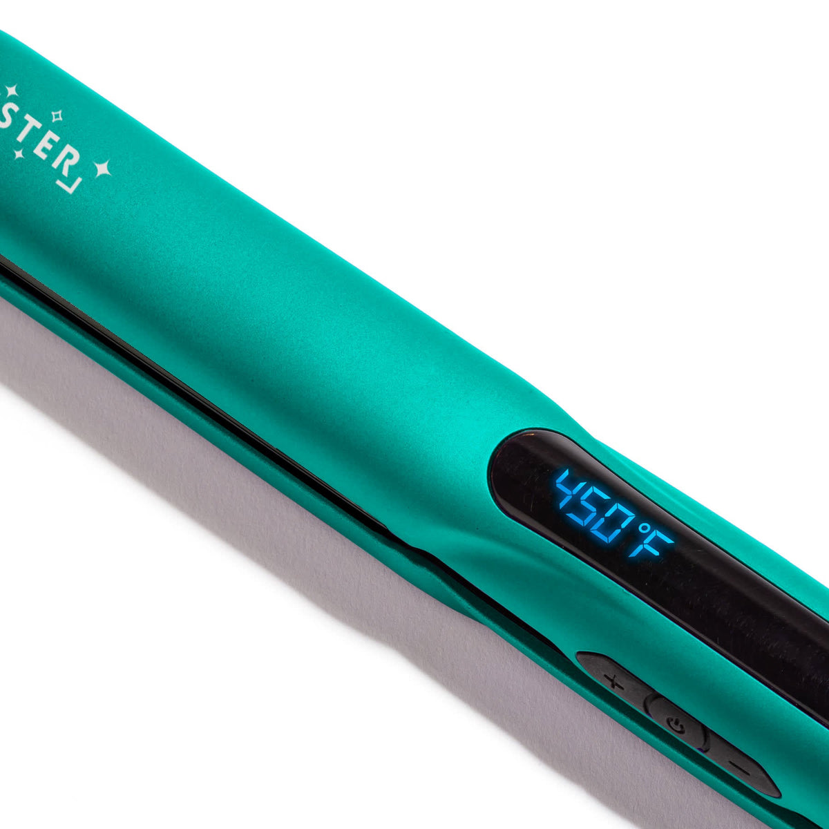 GLISTER - Interstellar 1.25” Digital Flat Iron Hair Straightener with Tourmaline Plates & Adjustable Temperature