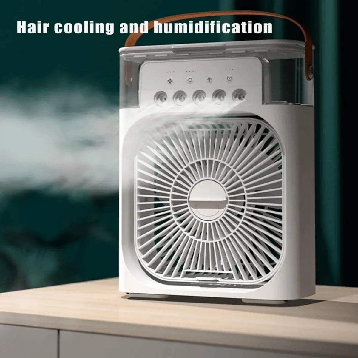 5-Hole Misting Circulator Fan