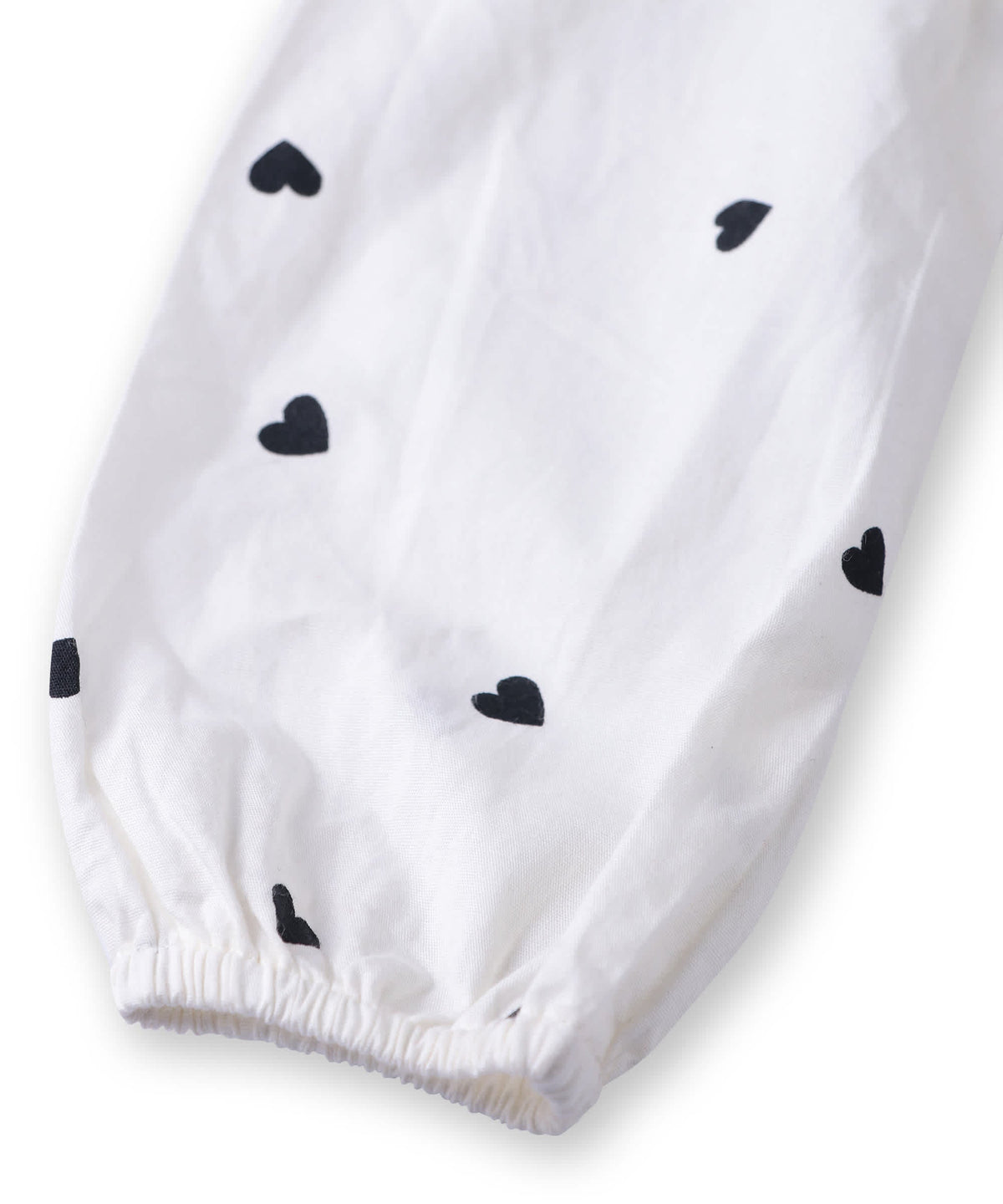 Beebay Button through heart print dress White