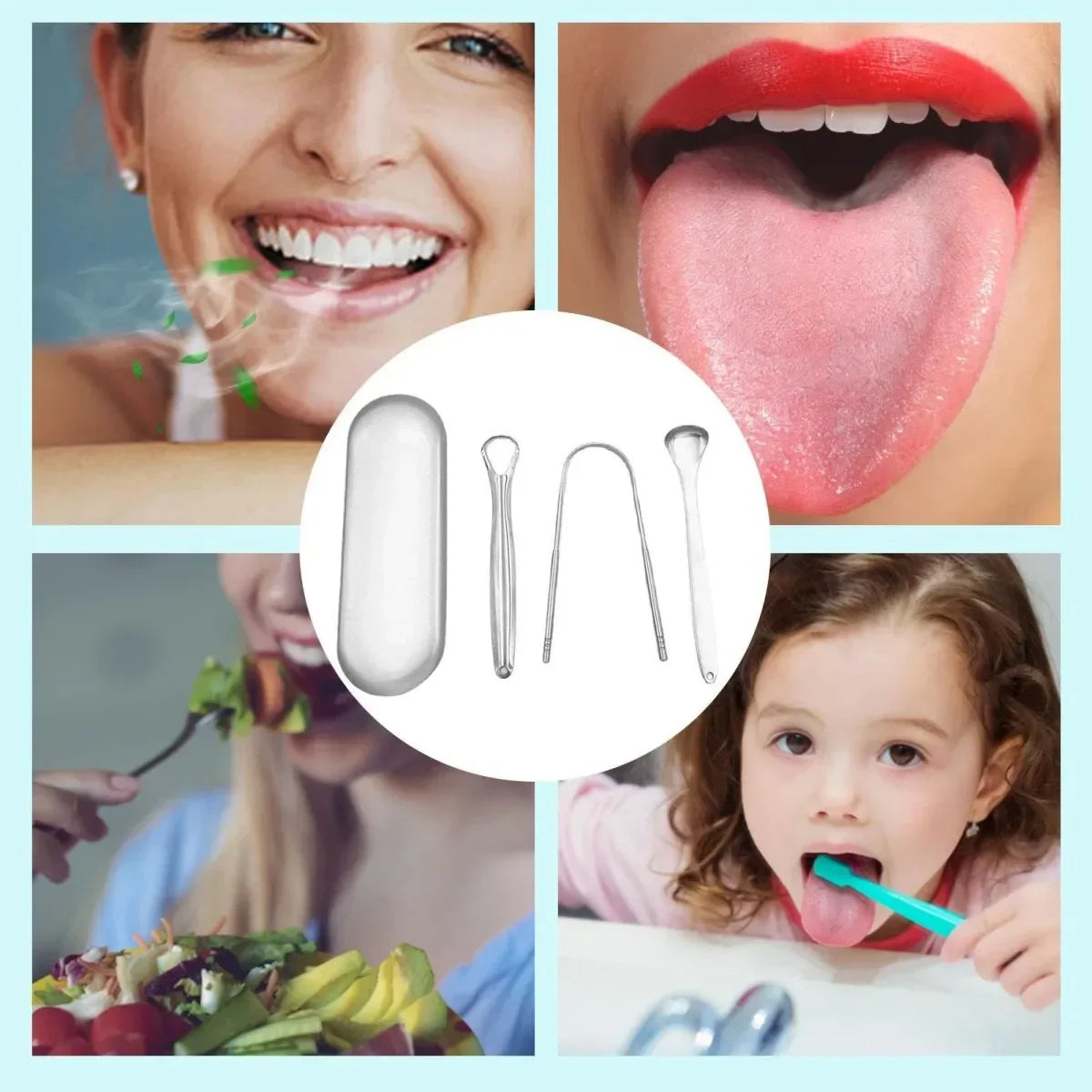 3-Pack Tongue Cleaner Kit