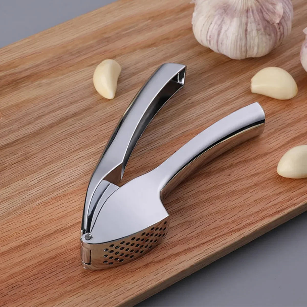 Ergonomic Garlic Press
