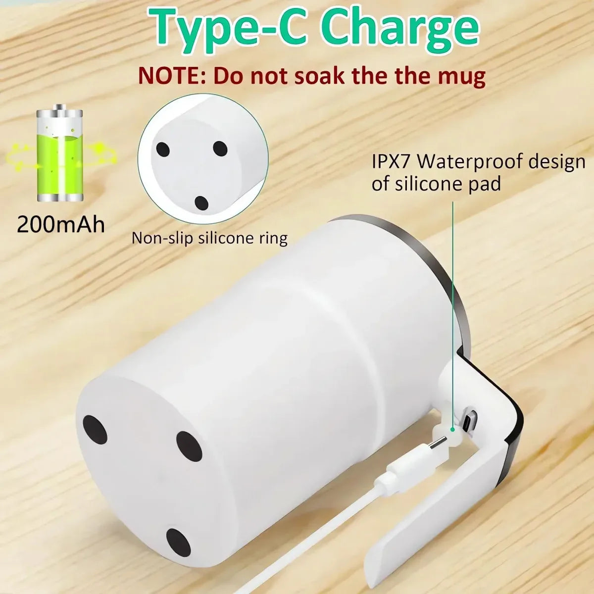 380ML Electric Mixing Cup