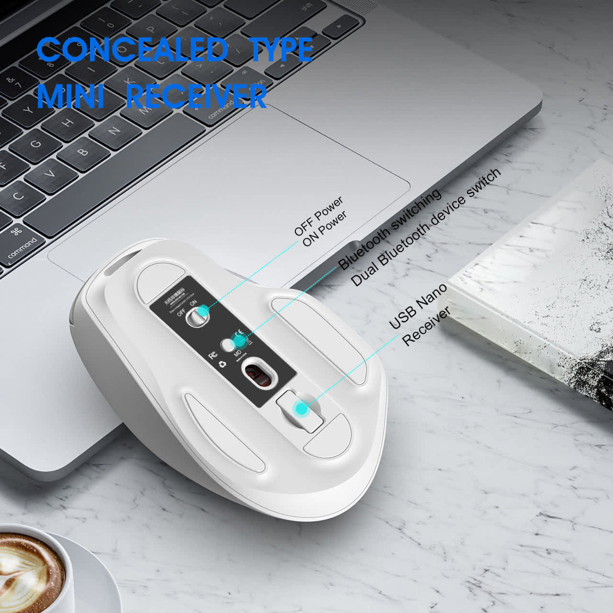 2.4G+BT Dual Mode Wireless Mouse