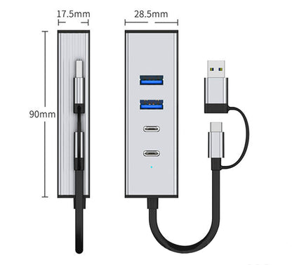 ETHOS | 4N1 USB-C SuperSpeed+ Hub
