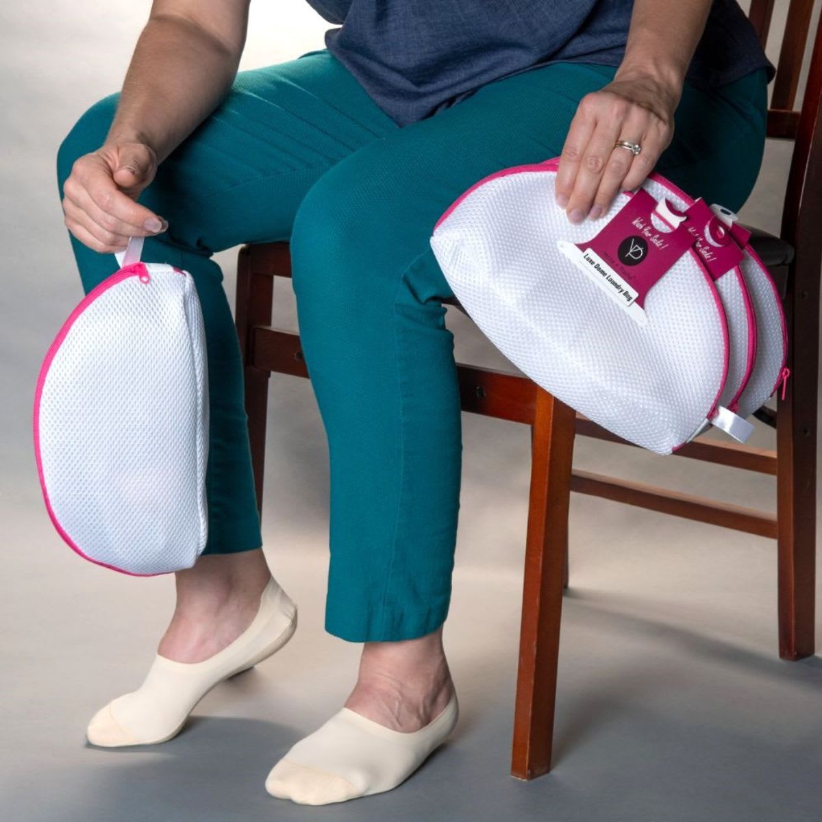 Yenta + Posha 2-Pack Luxe Dome Laundry Bag