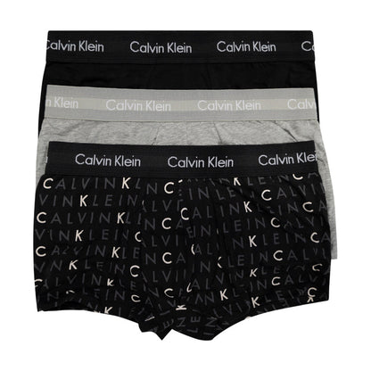 Calvin Klein Cotton Stretch Low Rise Trunks Multipack 3 Pack Men's