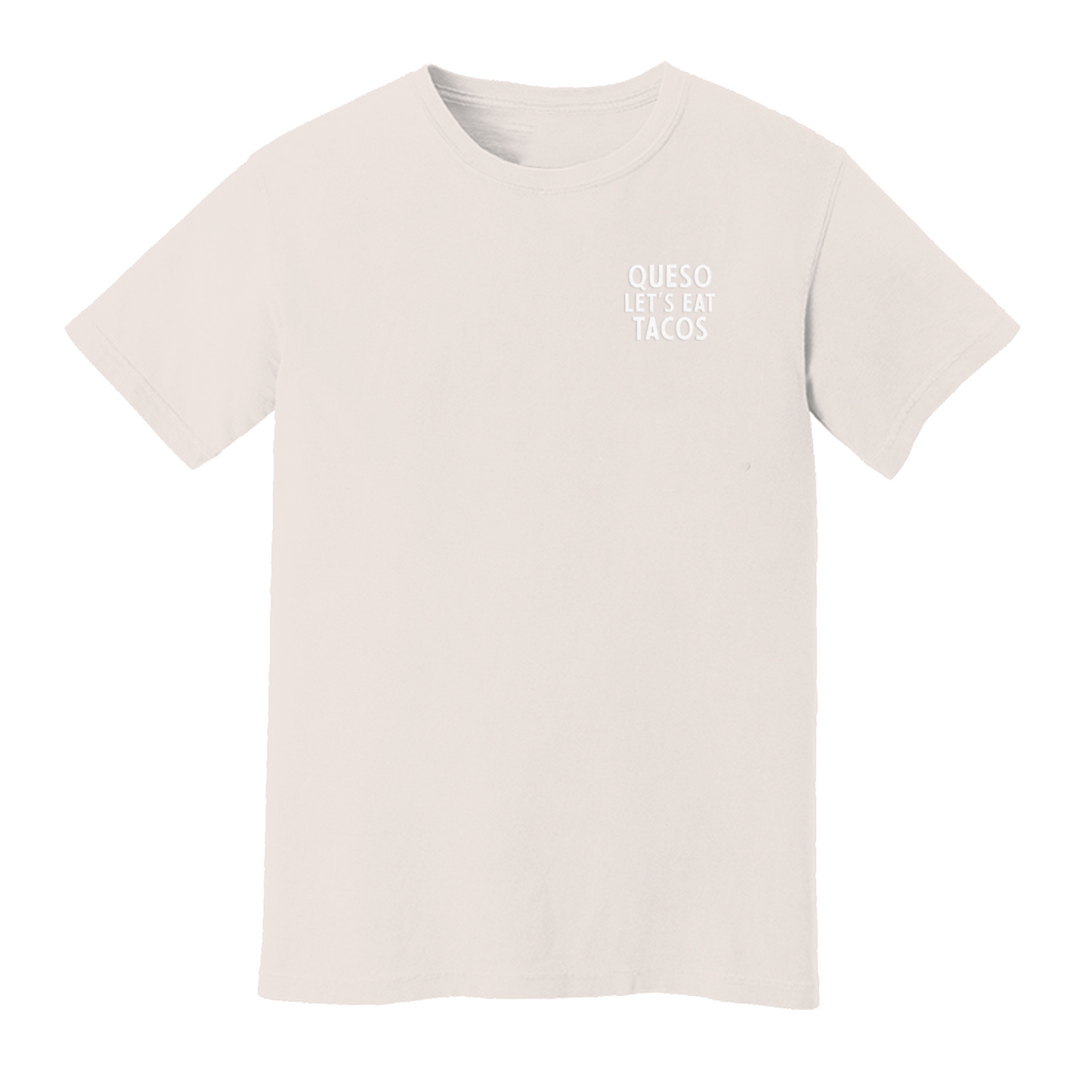 Frankie Jean Queso Let's Eat Tacos Washed Tee