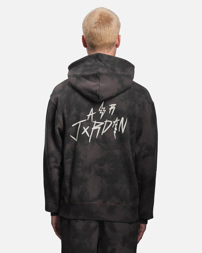 Air Jordan Men's X J Balvin Fleece Hoodie 'Flat Pewter' Sweaters
