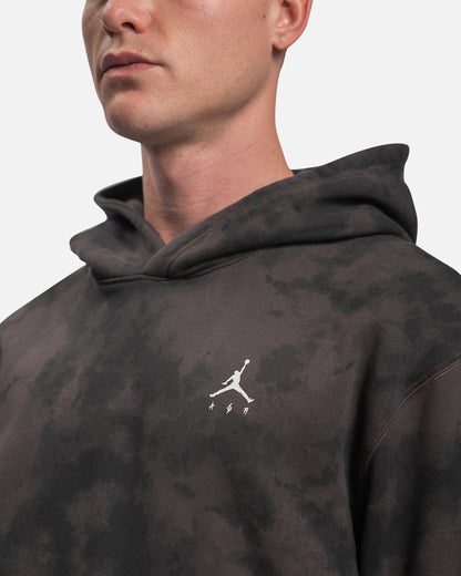 Air Jordan Men's X J Balvin Fleece Hoodie 'Flat Pewter' Sweaters