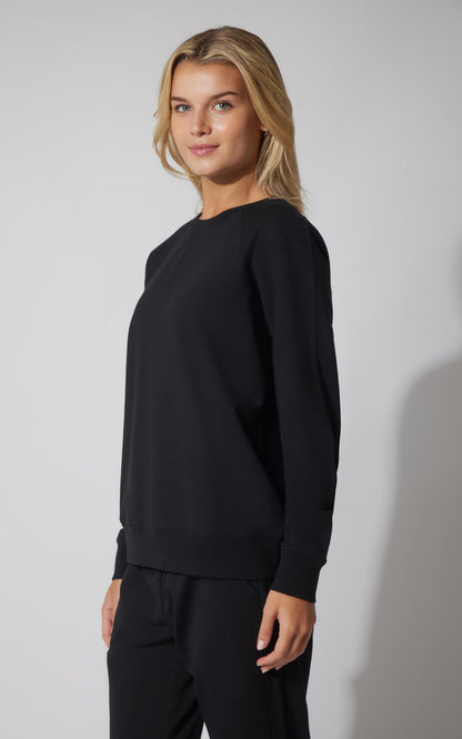 90 Degree by Reflex Terry Everyday Raglan Pullover Sweatshirt